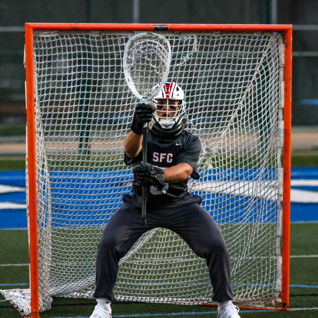 Goalie example of lacrosse photo